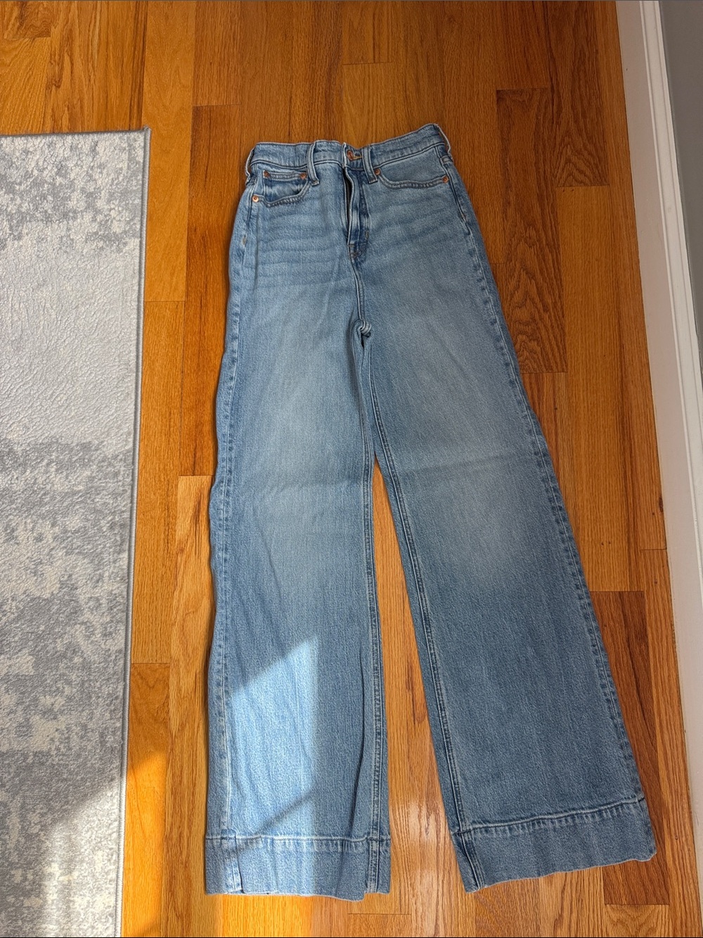 J. Crew Wide Leg trouser jeans